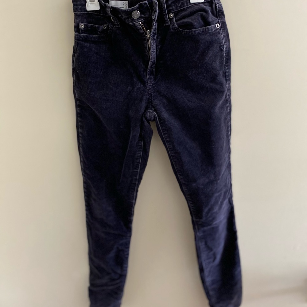 Gap high rise corduroys